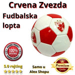 Kožna Fudbalska lopta Crvena zvezda