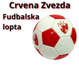 Kožna Fudbalska lopta Crvena zvezda